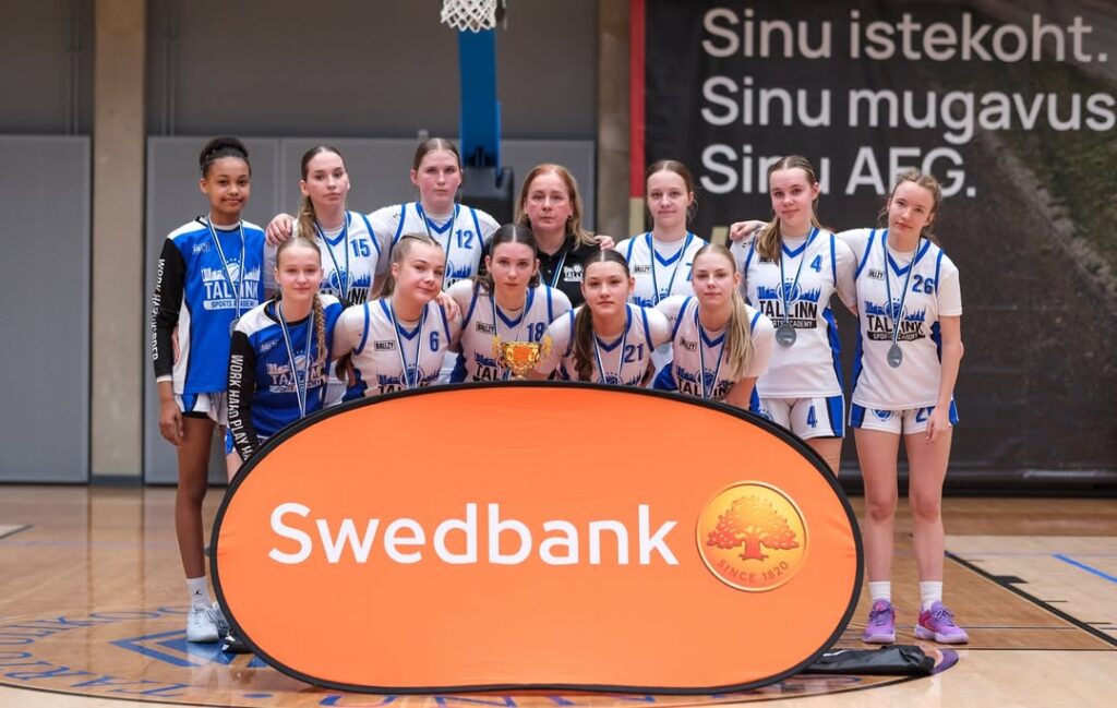 tallinna spordiakadeemia tsa tüdrukud korvpallis tu16 hõbe
